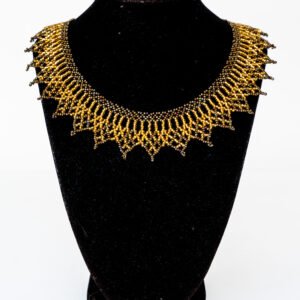 Collar Dorado Rayos del Sol