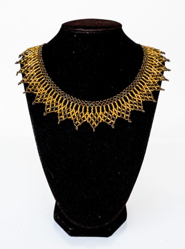 Collar Dorado Rayos del Sol
