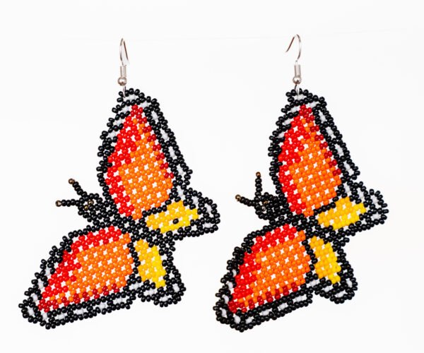 Aretes Mariposa de Fuego