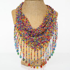 collar lluvia de colores