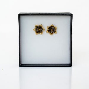 Aretes Estrella Dorada